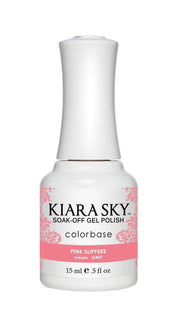 Kiara Sky Gel Color 407 Pink Slippers - Angelina Nail Supply NYC