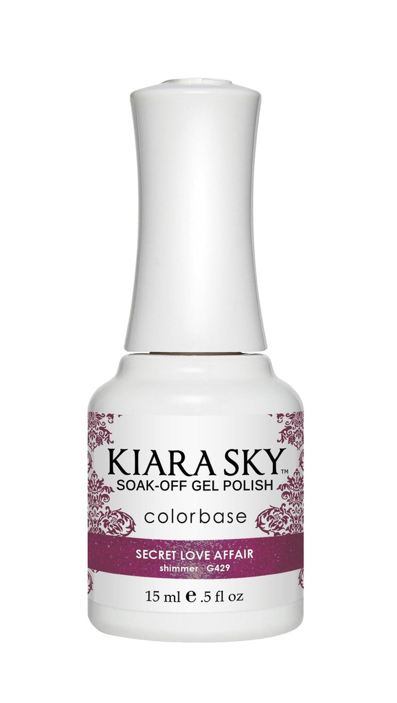 Kiara Sky Gel Color 429 Secret Love Affair - Angelina Nail Supply NYC