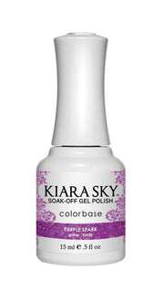 Kiara Sky Gel Color 430 Purple Spark - Angelina Nail Supply NYC