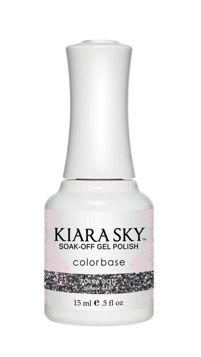 Kiara Sky Gel Color 459 Polka Dots - Angelina Nail Supply NYC