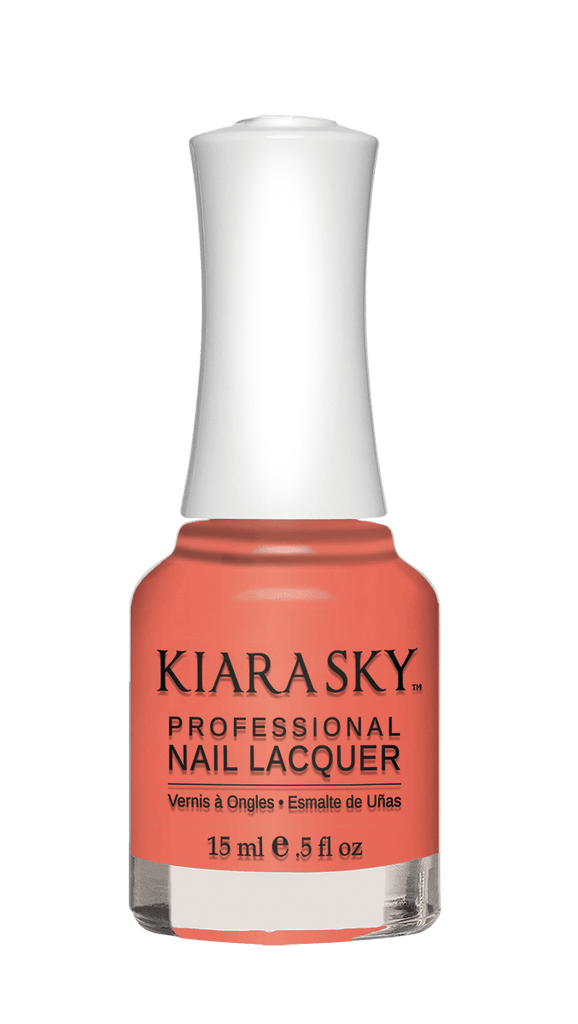 Kiara Sky Gel Color 490 Romatic Coral - Angelina Nail Supply NYC