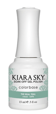 Kiara Sky Gel Color 493 The Real Teal - Angelina Nail Supply NYC