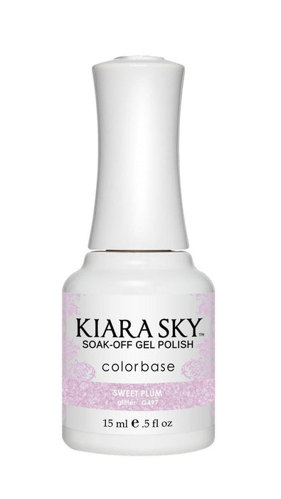 Kiara Sky Gel Color 497 Sweet Plum - Angelina Nail Supply NYC