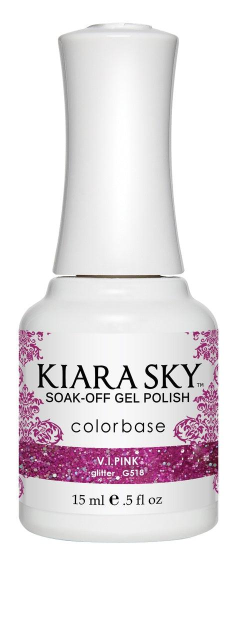 Kiara Sky Gel Color 518 V.I.Pink - Angelina Nail Supply NYC