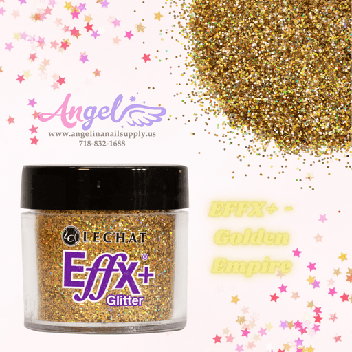 Lechat Glitter EFFX+-08 Golden Empire - Angelina Nail Supply NYC