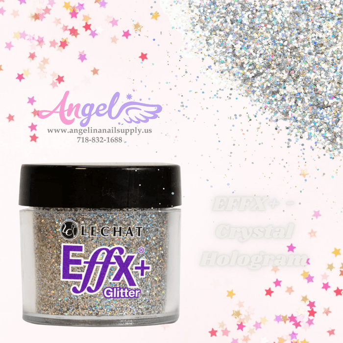 Lechat Glitter EFFX+-10 Crystal Hologram - Angelina Nail Supply NYC
