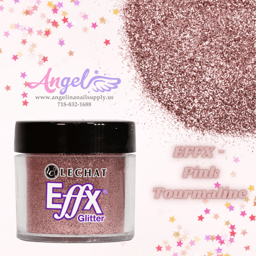 Lechat Glitter EFFX-14 Pink Tourmaline - Angelina Nail Supply NYC