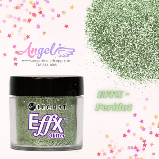 Lechat Glitter EFFX-19 Peridot - Angelina Nail Supply NYC
