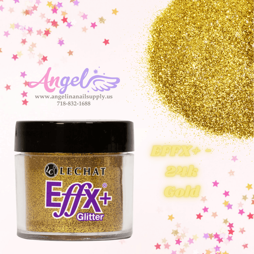 Lechat Glitter EFFX+-20 24k Gold - Angelina Nail Supply NYC