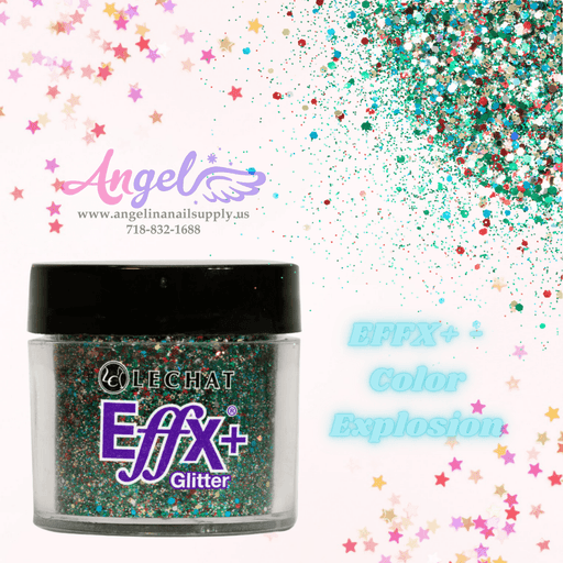 Lechat Glitter EFFX+-36 Color Explosion - Angelina Nail Supply NYC