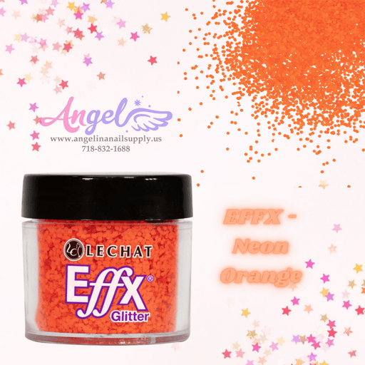 Lechat Glitter EFFX-37 Neon Orange - Angelina Nail Supply NYC