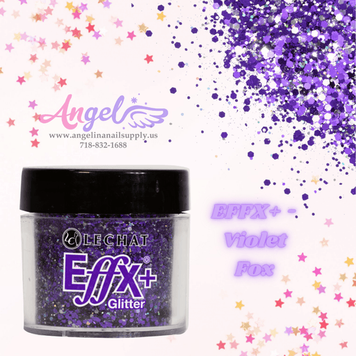 Lechat Glitter EFFX+-37 Violet Fox - Angelina Nail Supply NYC