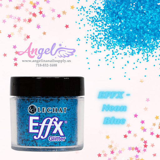 Lechat Glitter EFFX-39 Neon Blue - Angelina Nail Supply NYC