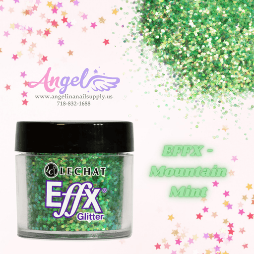 Lechat Glitter EFFX-41 Mountain Mint - Angelina Nail Supply NYC