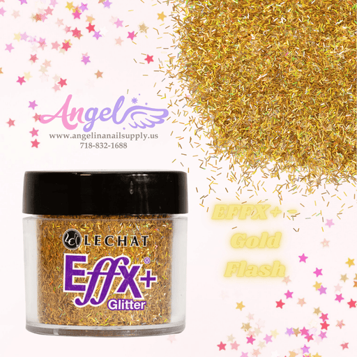 Lechat Glitter EFFX+-47 Gold Flash - Angelina Nail Supply NYC
