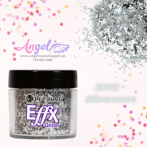 Lechat Glitter EFFX-50 Silverware - Angelina Nail Supply NYC