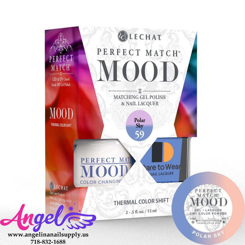 Lechat Mood Gel Duo 59 Polar Sky - Angelina Nail Supply NYC