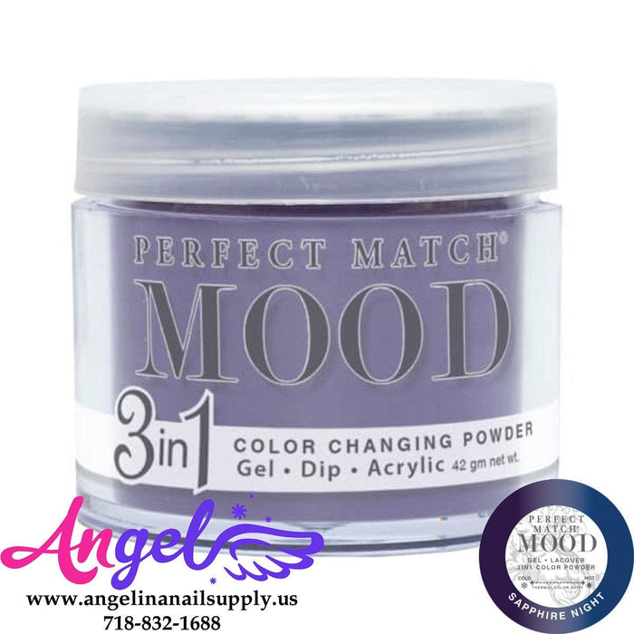 Lechat Mood Powder 43 Sapphire Night - Angelina Nail Supply NYC