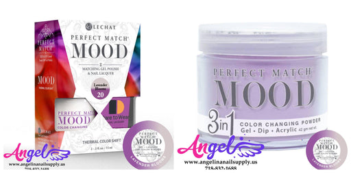 Lechat Perfect Match Mood 3in1 Combo 20 Lavender Blooms - Angelina Nail Supply NYC