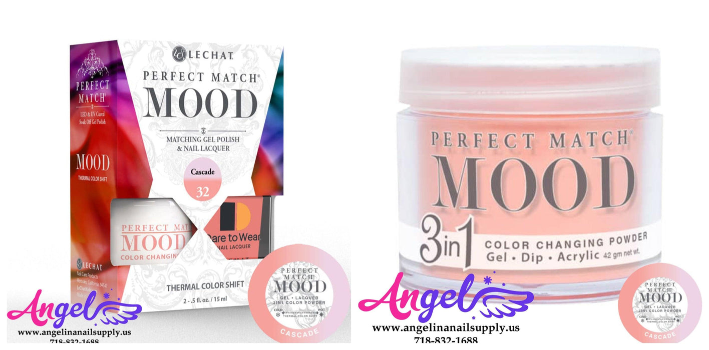 Lechat Perfect Match Mood 3in1 Combo 32 Cascade - Angelina Nail Supply NYC
