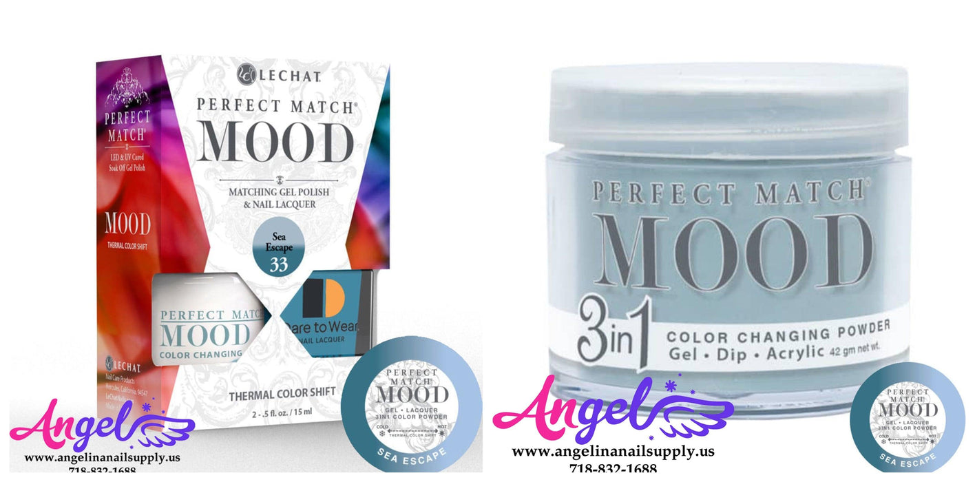 Lechat Perfect Match Mood 3in1 Combo 33 Sea Escape - Angelina Nail Supply NYC
