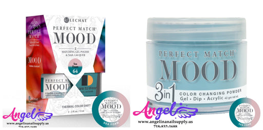 Lechat Perfect Match Mood 3in1 Combo 64 Sea Foam - Angelina Nail Supply NYC