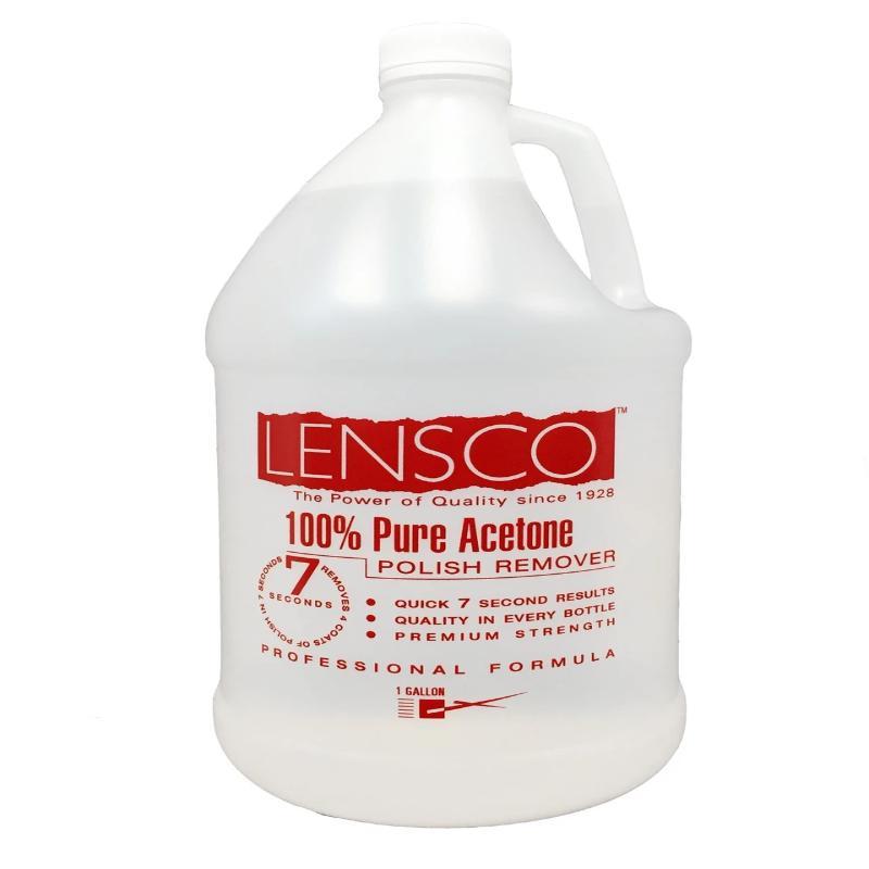 Lensco 100% Pure Acetone (gallon) - Angelina Nail Supply NYC