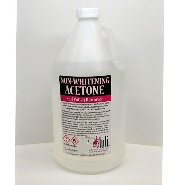 Luli Non Whitening Acetone (Box/4 Gallons) - Angelina Nail Supply NYC