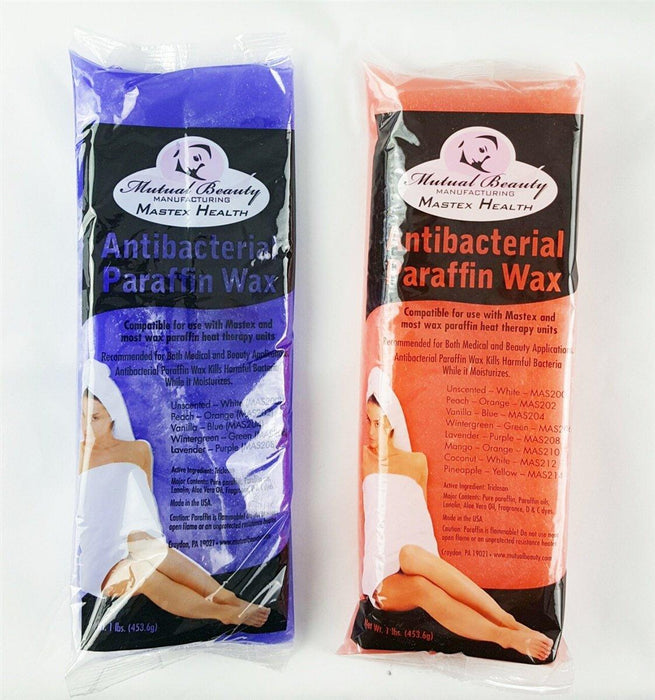 Mutual Paraffin Wax Peach (case/6lbs) - Angelina Nail Supply NYC
