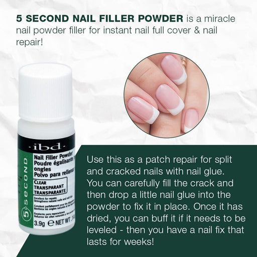 Nail Filler Powder 5 second ( PCS ) - Angelina Nail Supply NYC
