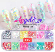 Nail Glitter - Design Box - Angelina Nail Supply NYC