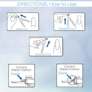 Nail Tip Cutter Mehaz (Black) - Angelina Nail Supply NYC