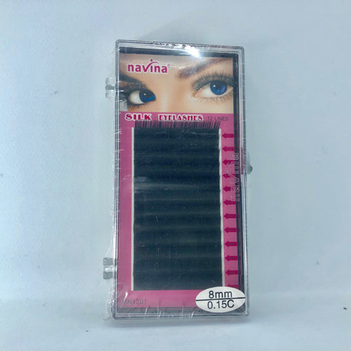 Navina Silk Eyelash 0.15C - Angelina Nail Supply NYC