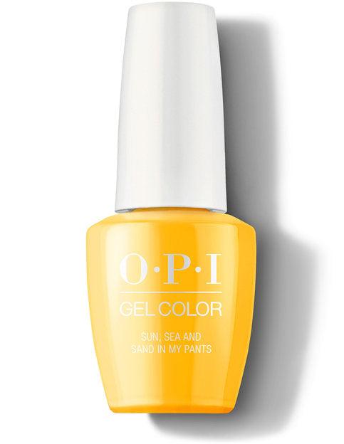 OPI Gel Color GC L23 SUN, SEA AND SAND IN MY PANTS - Angelina Nail Supply NYC