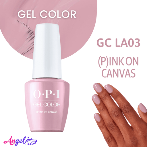OPI Gel Color GC LA03 (P)INK ON CANVAS - Angelina Nail Supply NYC