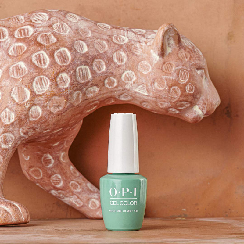 OPI Gel Color GC M84 VERDE NICE TO MEET YOU - Angelina Nail Supply NYC