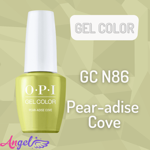OPI Gel Color GC N86 PEAR-ADISE COVE - Angelina Nail Supply NYC