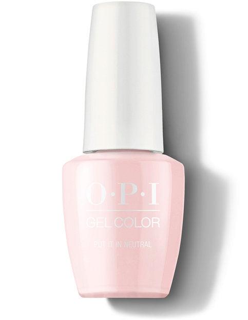 OPI Gel Color GC T65 PUT IT IN NEUTRAL (Combo 10+2) - Angelina Nail Supply NYC