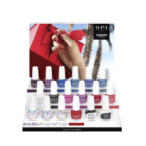 OPI Gel Colors - The Celebration Collection 12 Colors | Holiday 2021 - Angelina Nail Supply NYC