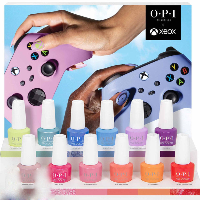 OPI Gel Colors - XBOX Collection 12 Colors Only| Spring 2022 - Angelina Nail Supply NYC