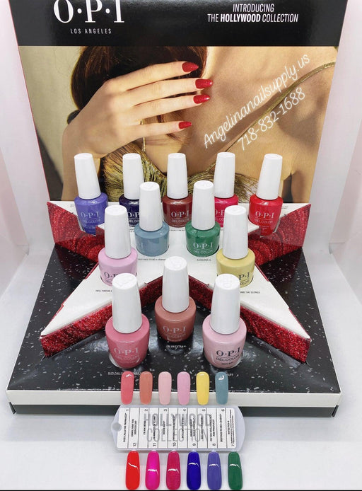 OPI Gel - Hollywood Collection 12 Colors - Angelina Nail Supply NYC