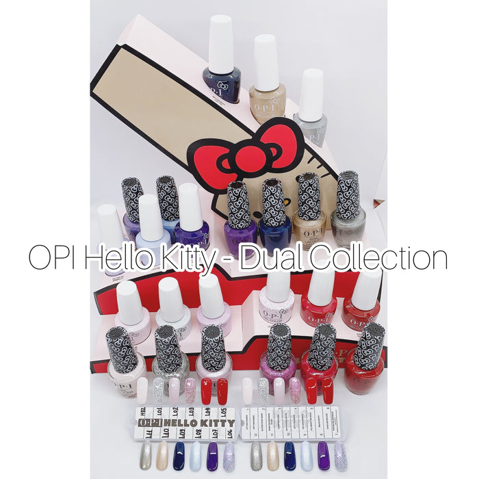OPI Hello Kitty - Dual (Collection) - 24 colors - Angelina Nail Supply NYC