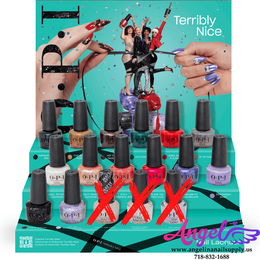 OPI Nail Lacquer - Terribly Nice Collection 14 Colors Only | Holiday 2023 - Angelina Nail Supply NYC