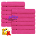 Pedicure Towel - Pink (Box of 144) - Angelina Nail Supply NYC