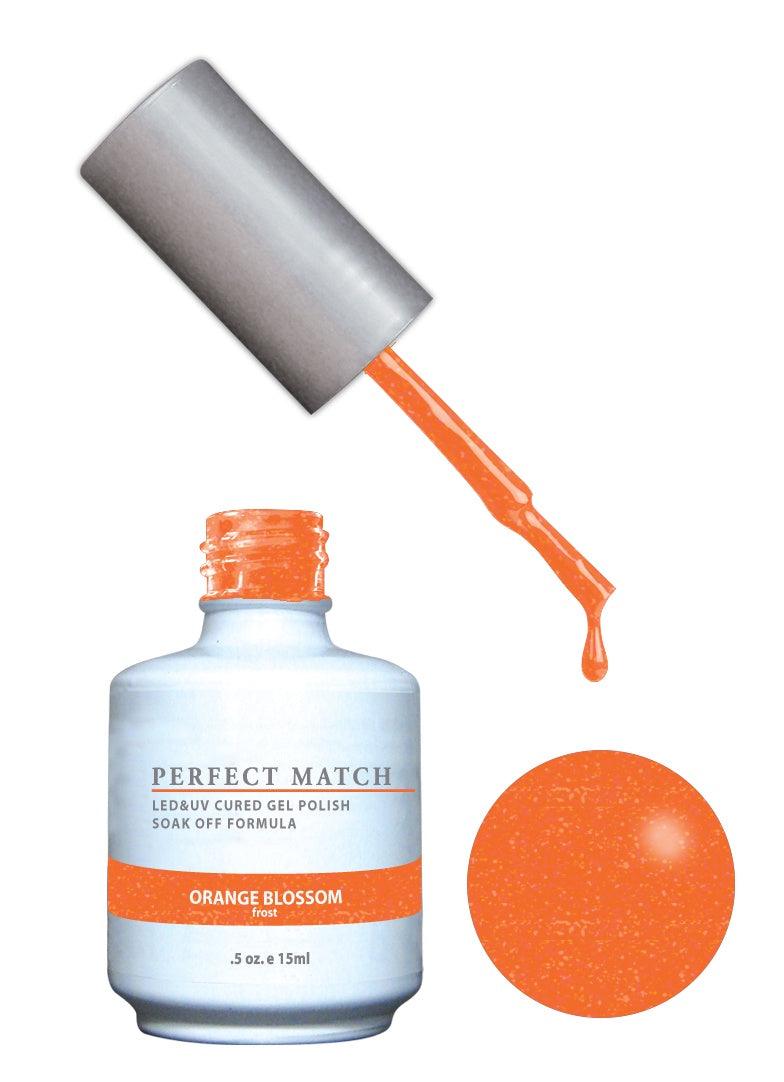 Perfect Match Gel Duo PMS 145 ORANGE BLOSSOM - Angelina Nail Supply NYC