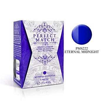 Perfect Match Gel Duo PMS 222 ETERNAL MIDNIGHT - Angelina Nail Supply NYC