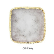 Resin Palette Agate Stone Dish | Tools For Color Mixing - Angelina Nail Supply NYC