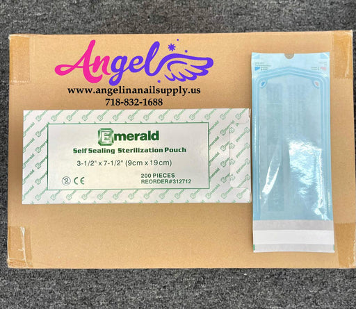 Self Sealing Sterilization Pouch (Pack/200pcs) - Angelina Nail Supply NYC