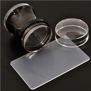 Silicon Stamper & Scraper Set - Angelina Nail Supply NYC