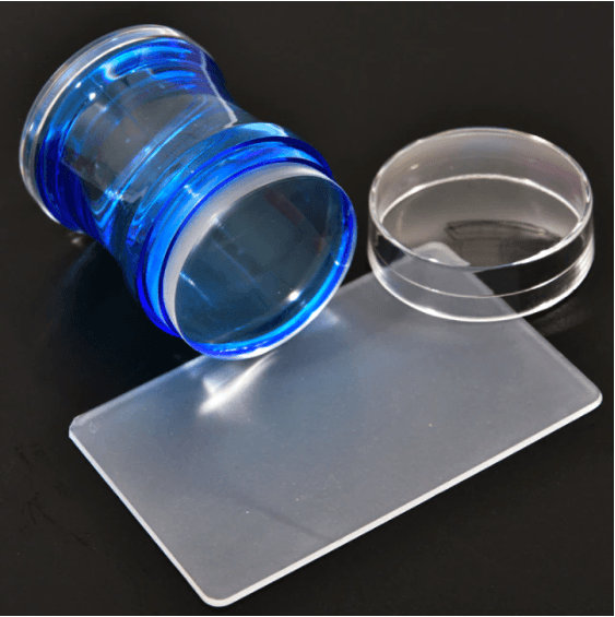 Silicon Stamper & Scraper Set - Angelina Nail Supply NYC